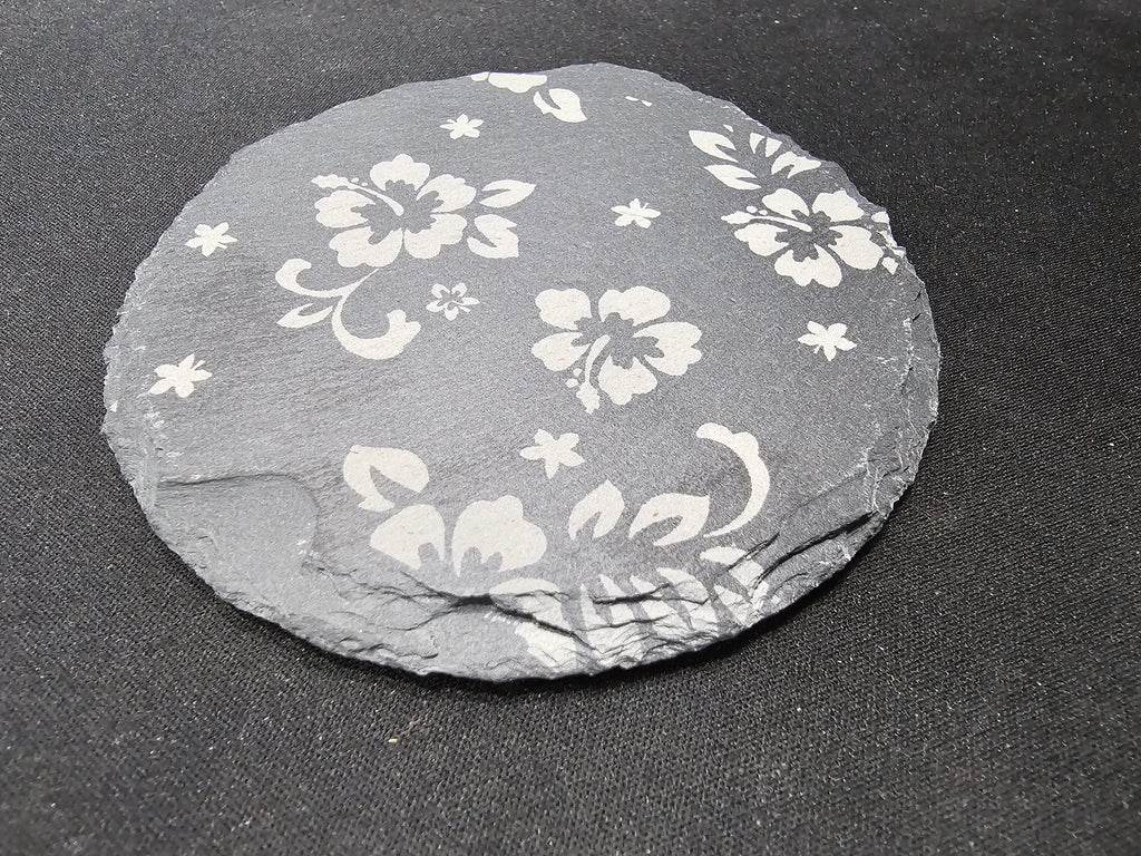 4" Unique Slate Coasters - UnderCity Lasers