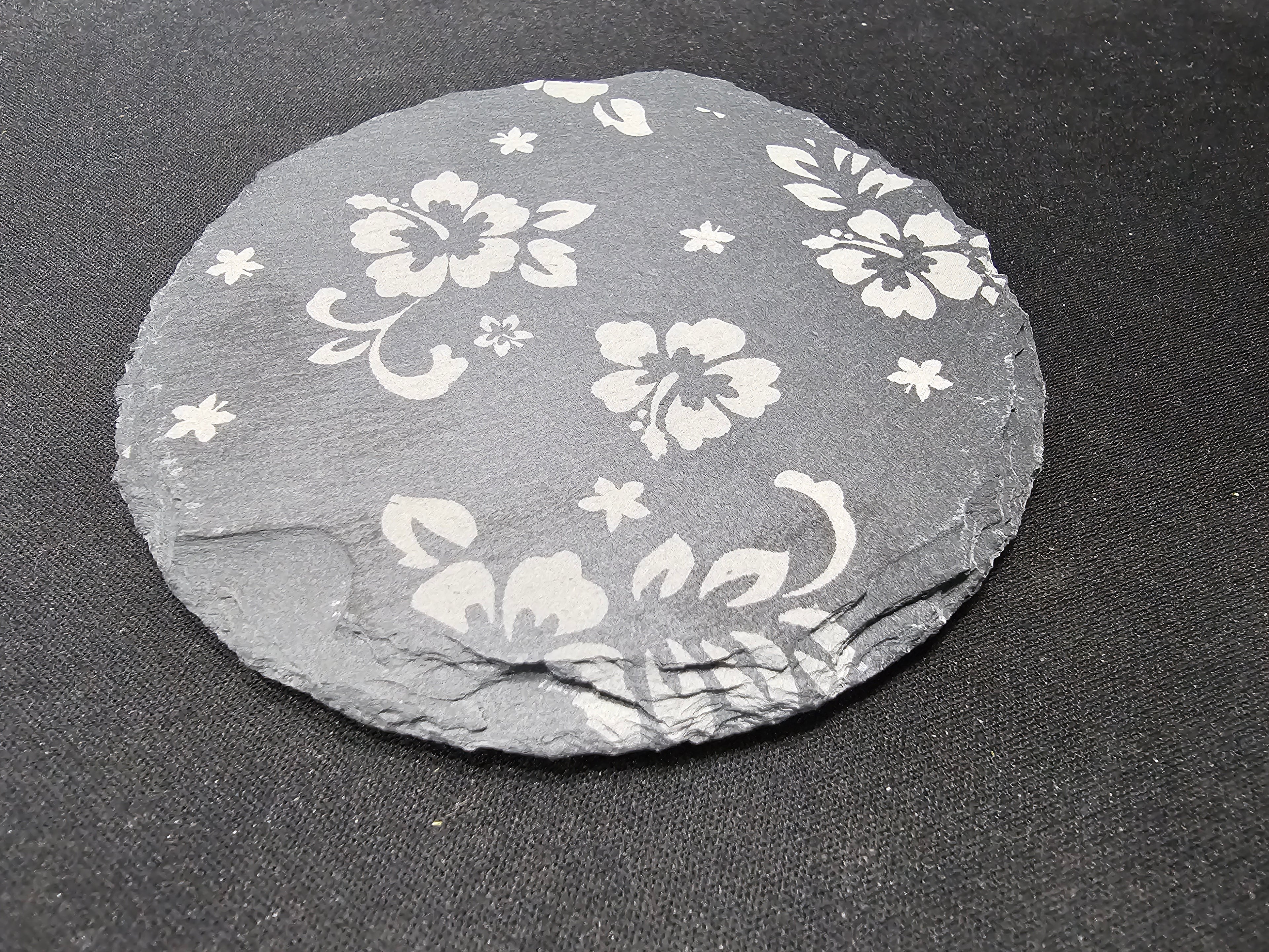 4" Unique Slate Coasters - UnderCity Lasers